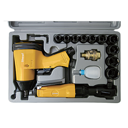 I-07K 17 PCS 1/2 INCH IMPACT WRENCH AND RATCHET WRENCH KIT