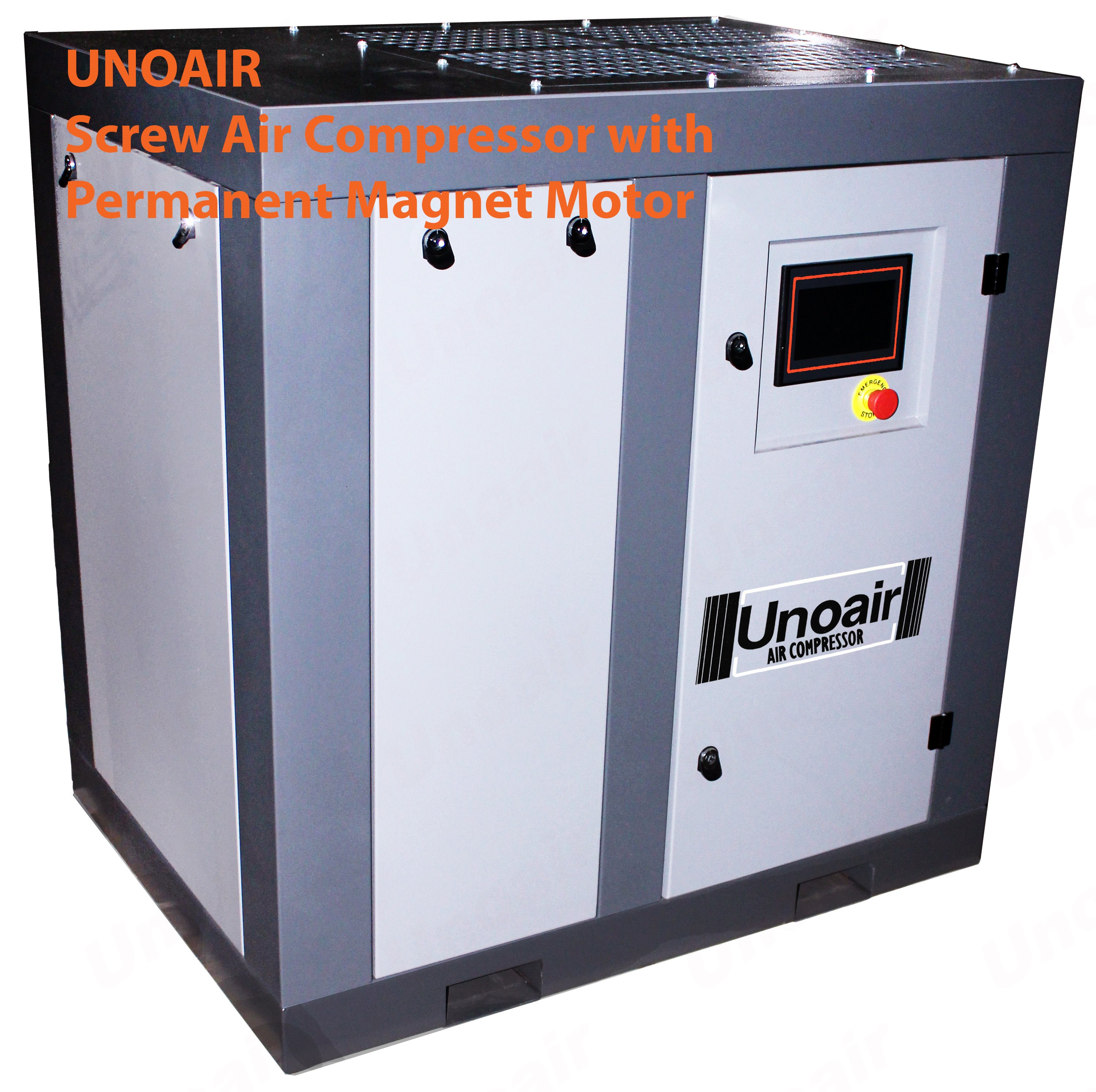 UNOAIR Weekly Update 08/23/2023 Unoair Screw Air Compressors with Permanent Magnet Motor