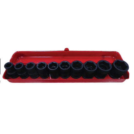 IS-4003 10 PCS 1/2 SOCKET SET (CR-MO)